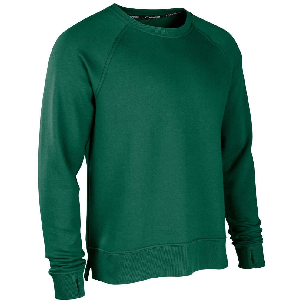 VICTORY FLEECE MEN'S SPLIT HEM CREW | TEAM SPORTS OUTERWEAR
