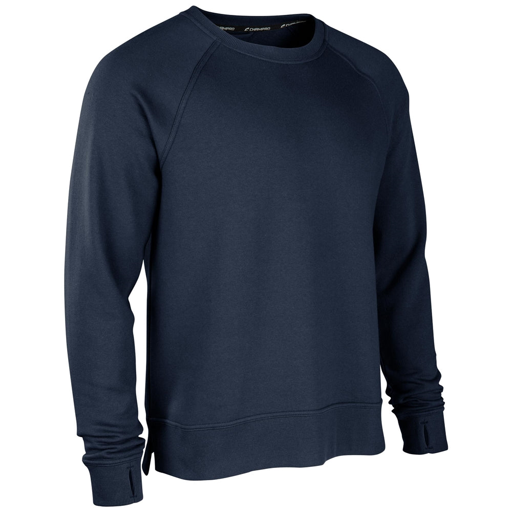 VICTORY FLEECE MEN'S SPLIT HEM CREW | TEAM SPORTS OUTERWEAR