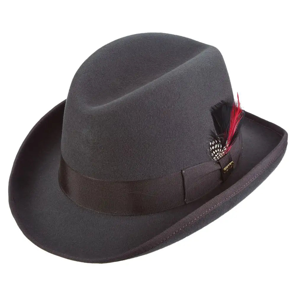Scala Godfather - Wool Felt Fedora Hat