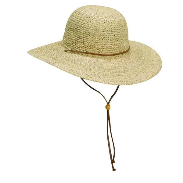 Scala Levanzo - Womens Raffia Straw Sun Hat