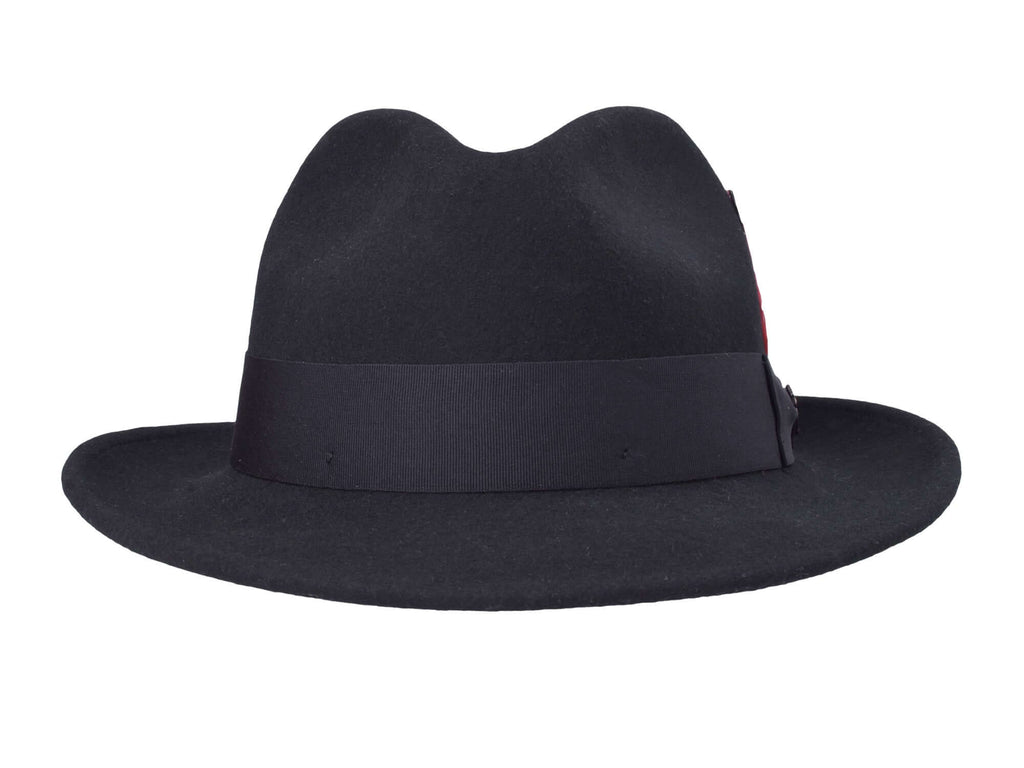 Wool Felt Fedora Deluxe Hat — Men's Classic Style