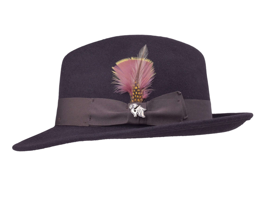 Wool Felt Fedora Deluxe Hat — Men's Classic Style