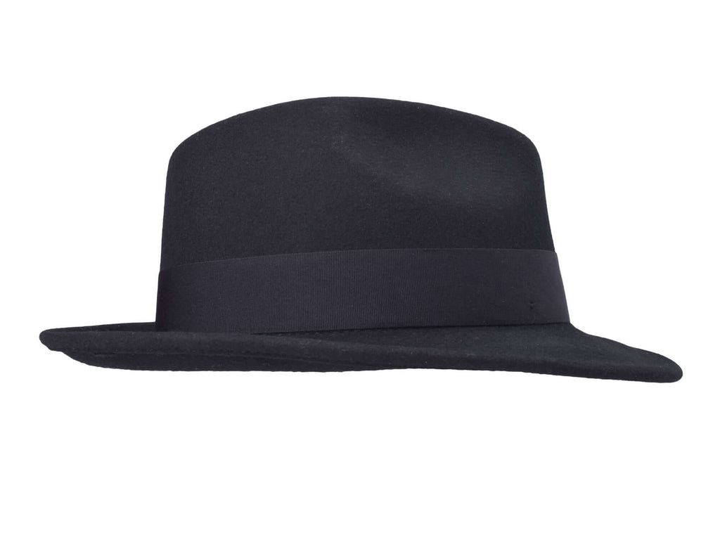 Wool Felt Fedora Deluxe Hat — Men's Classic Style