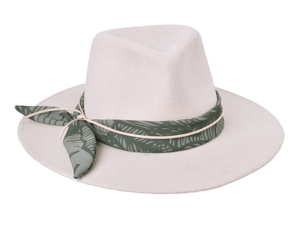 Wool Felt Hat Rain Forest