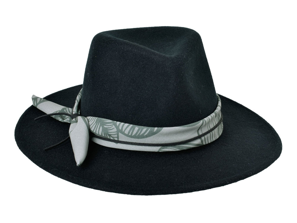 Wool Felt Hat Rain Forest