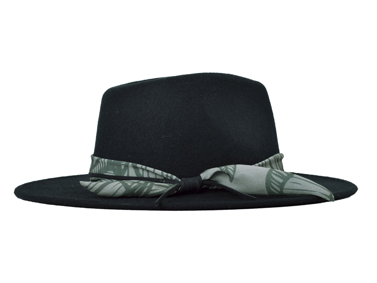 Wool Felt Hat Rain Forest