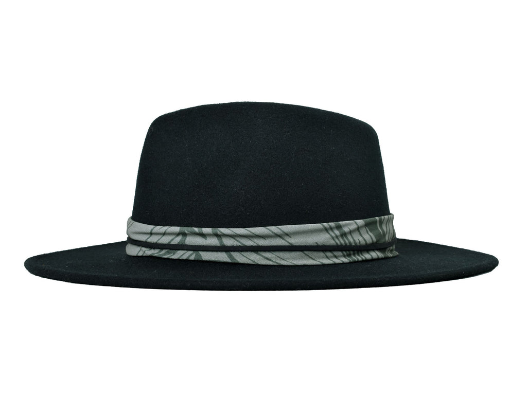 Wool Felt Hat Rain Forest