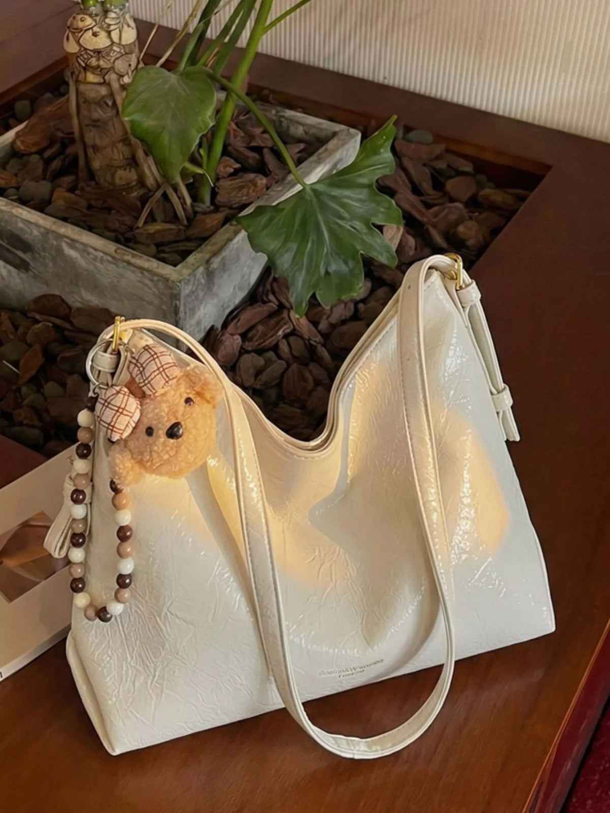 PU Leather Shoulder Bag