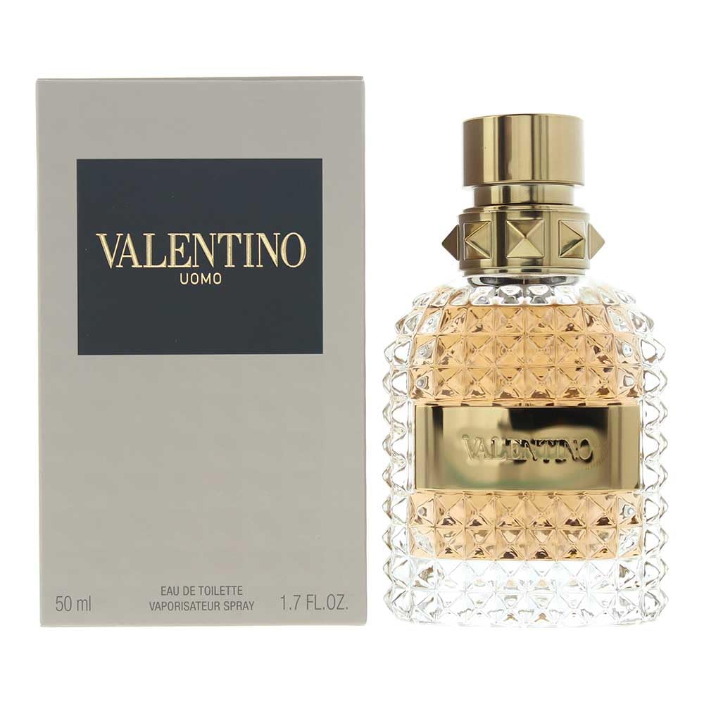 Valentino Uomo Eau De Toilette Spray for Men 1.7 Ounce