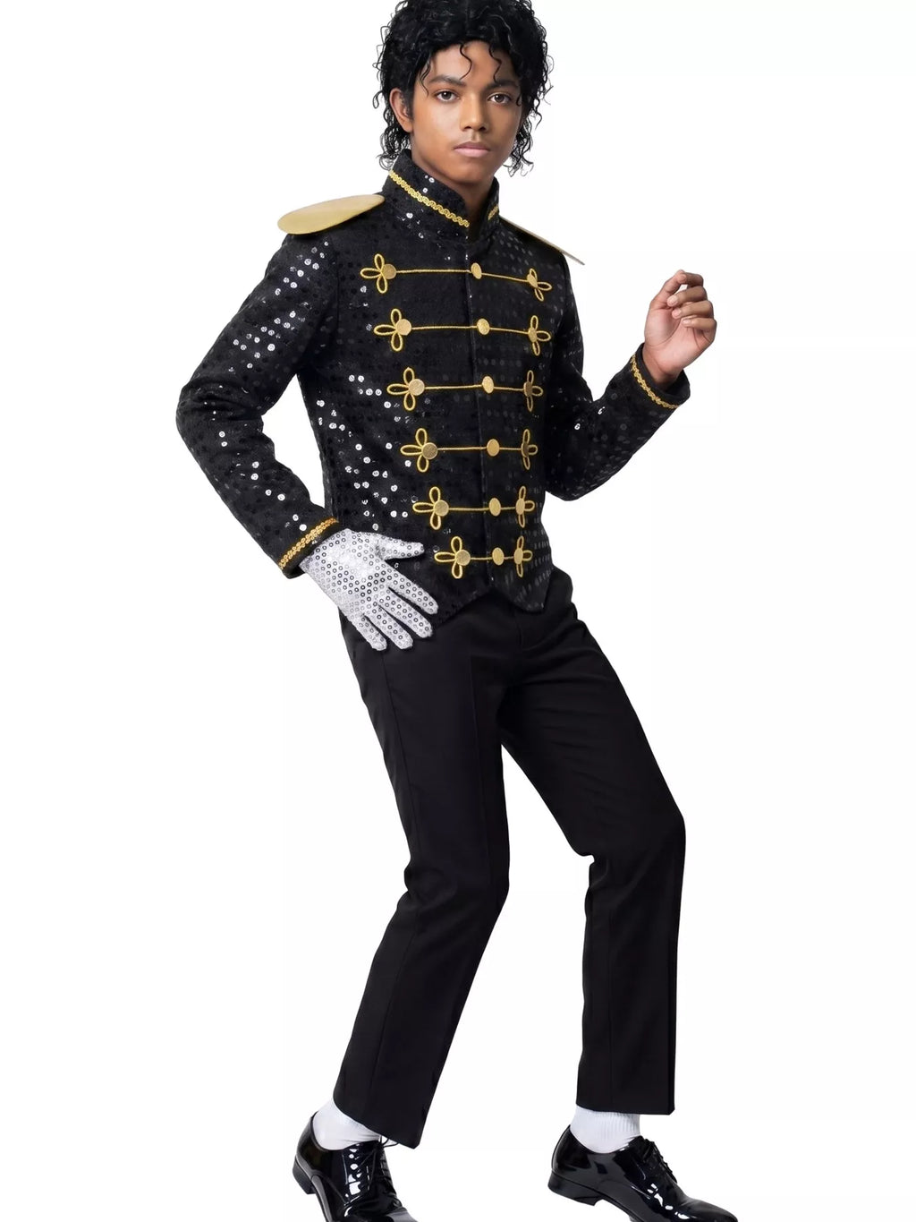 Children's Halloween Sequin Performance Costume Set