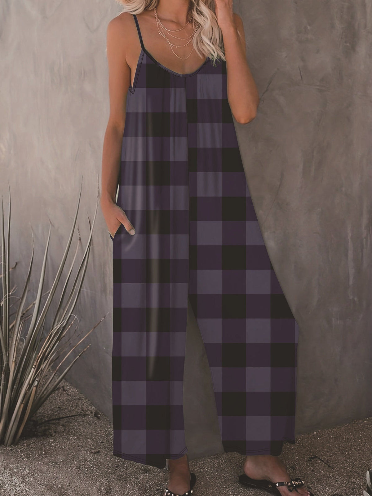 Slip-in Casual Sling Jumpsuit Women