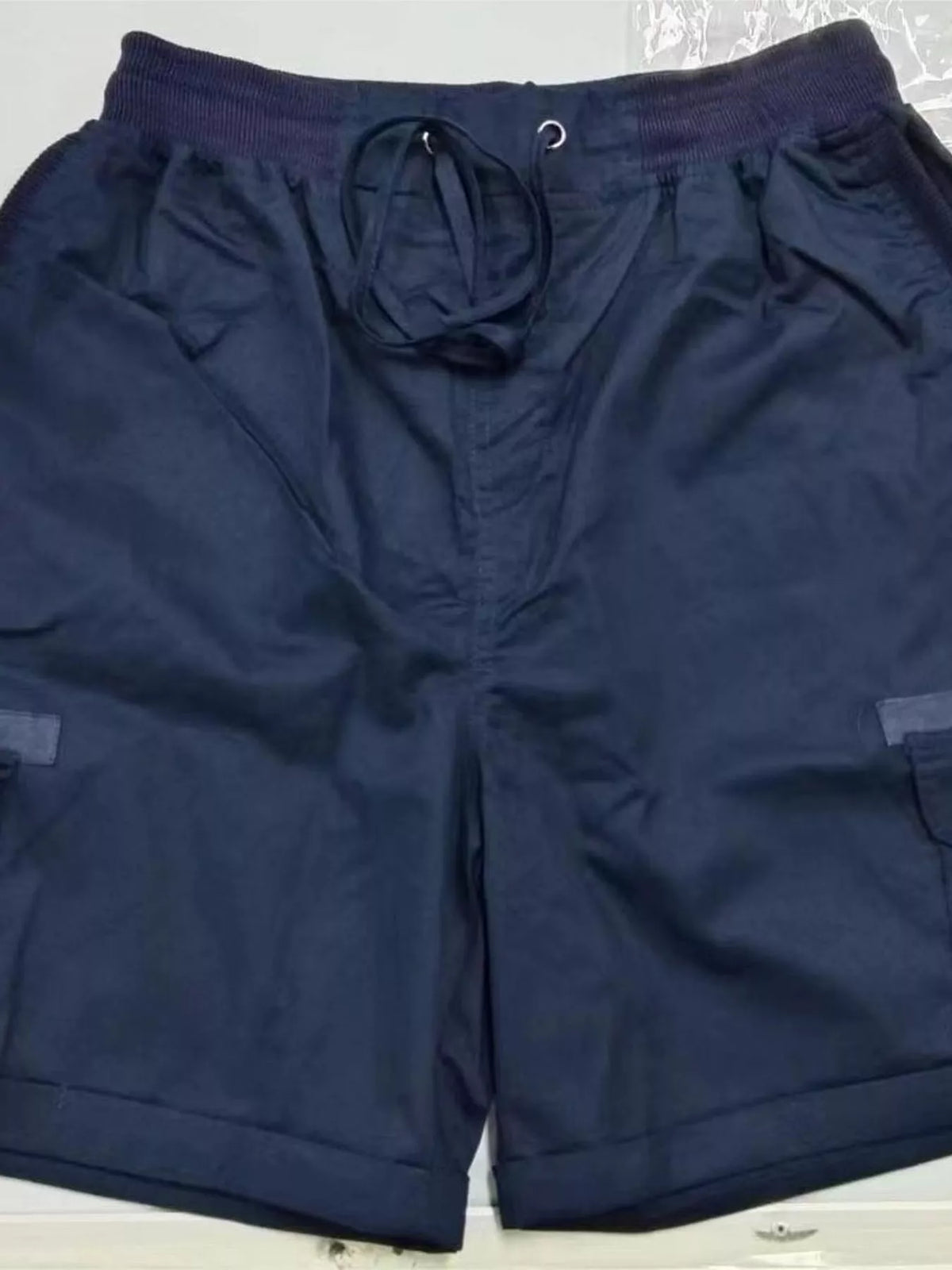 Full Size Drawstring Cargo Shorts Plus Size
