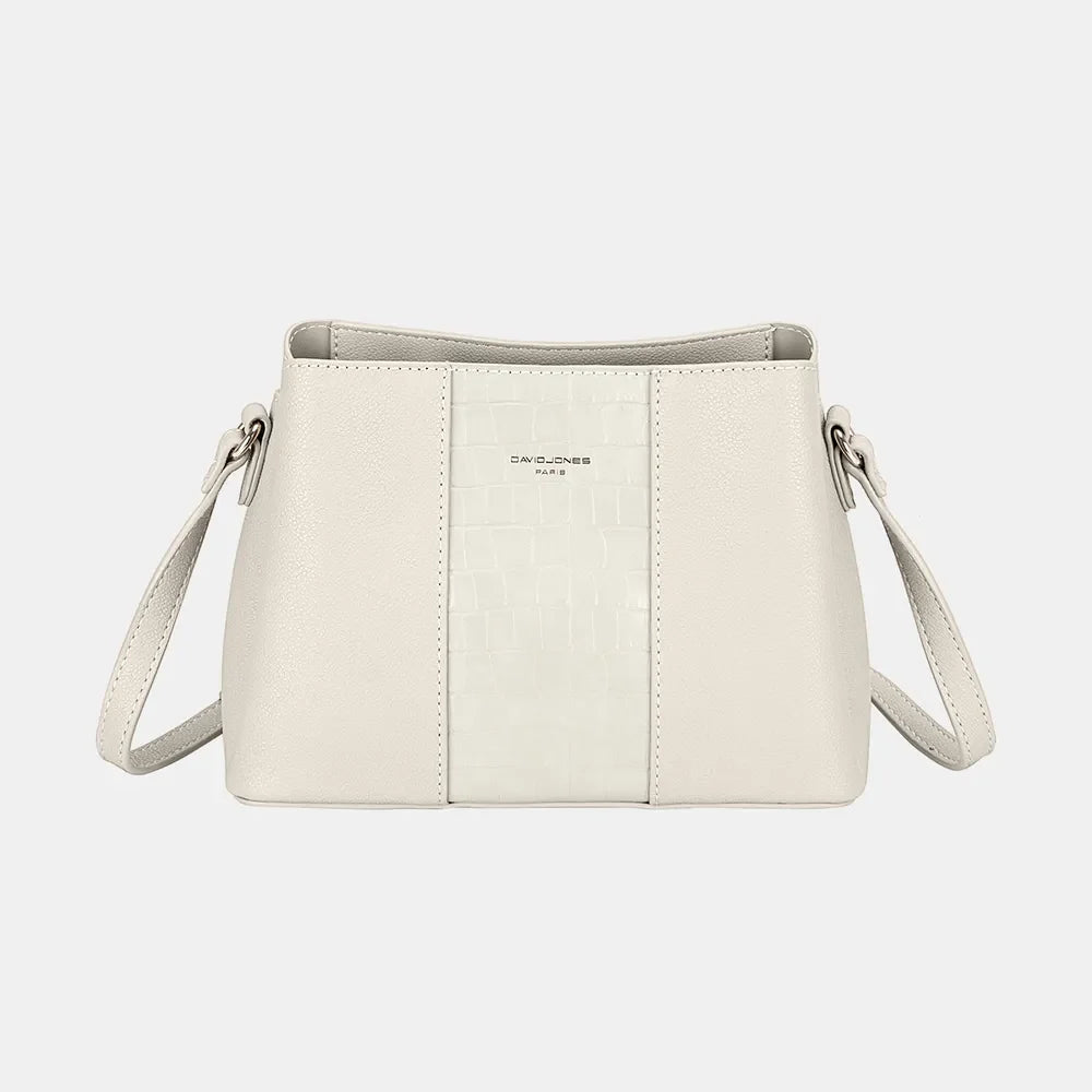 David Jones PU Leather Crossbody Bag
