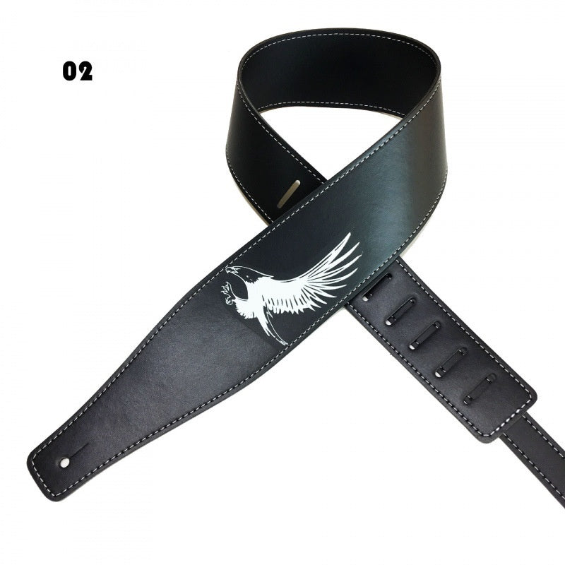 Color Printing Folk Guitar Shoulder Strap Musical Instrument Accessories