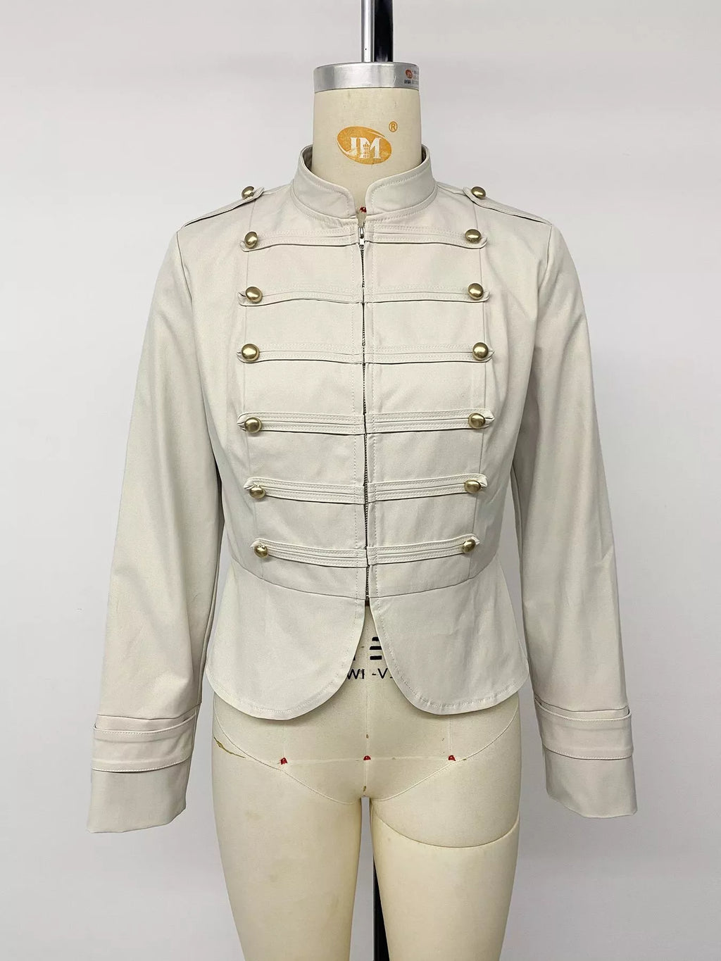 Zip Up Cropped Jacket