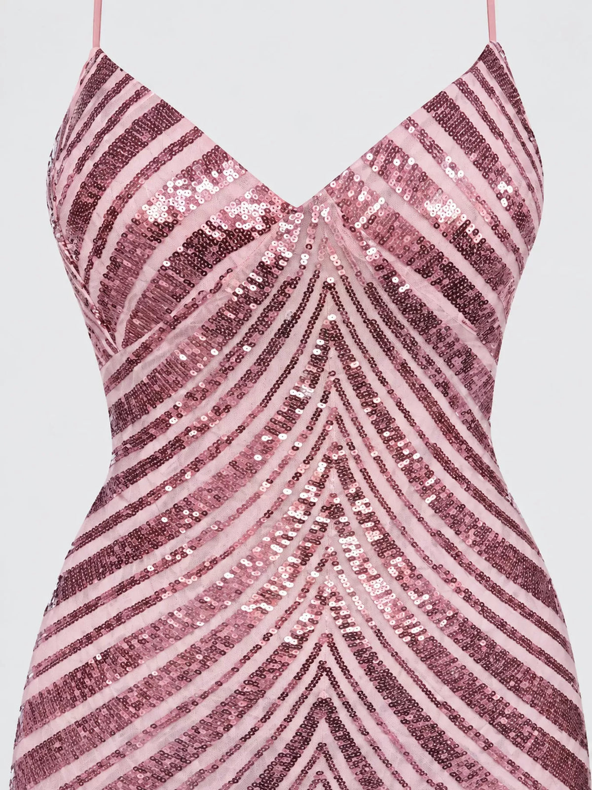 Sleeveless Sequin Embellished Bodycon Mini Cami Dress