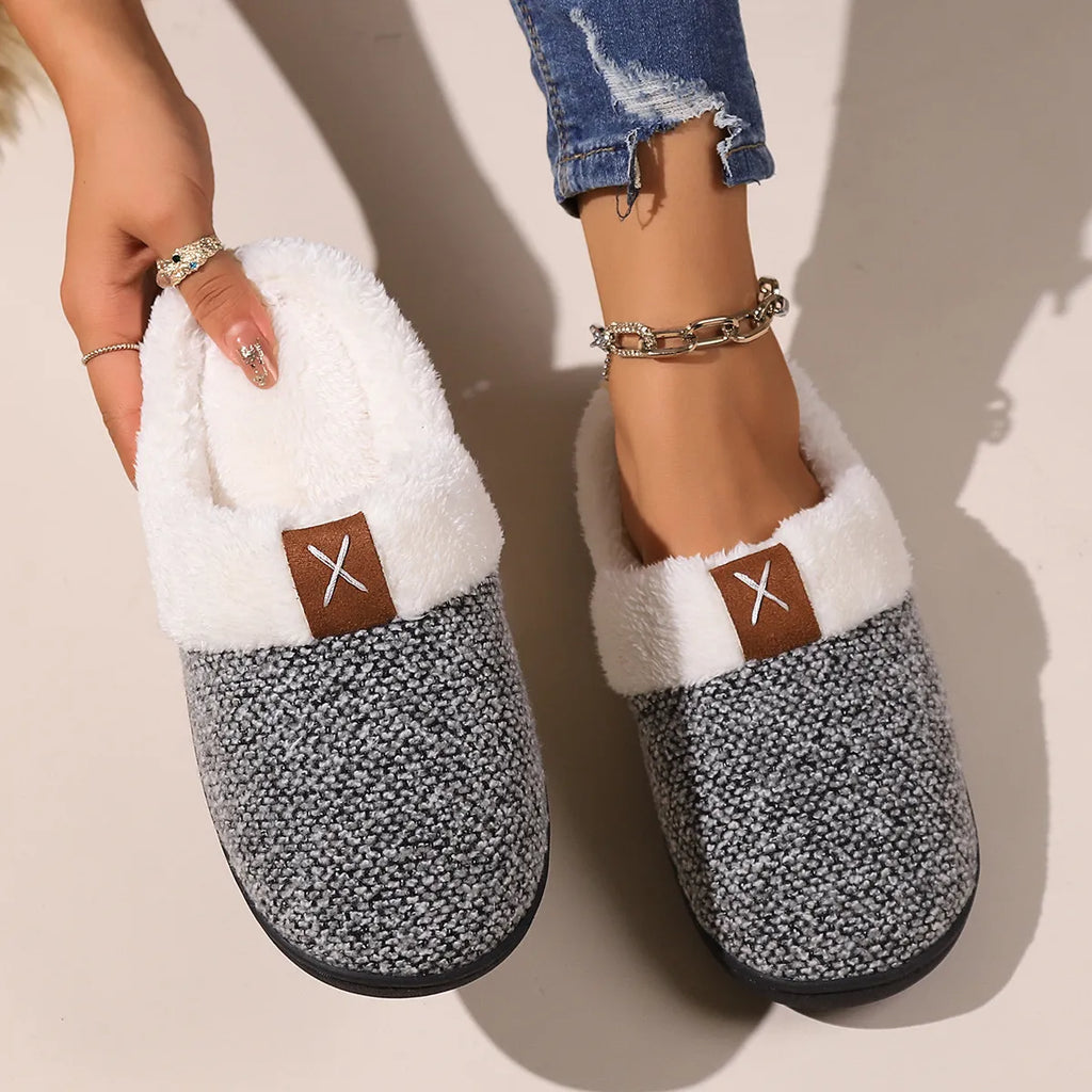 Cozy Fleece-Lined Slippers