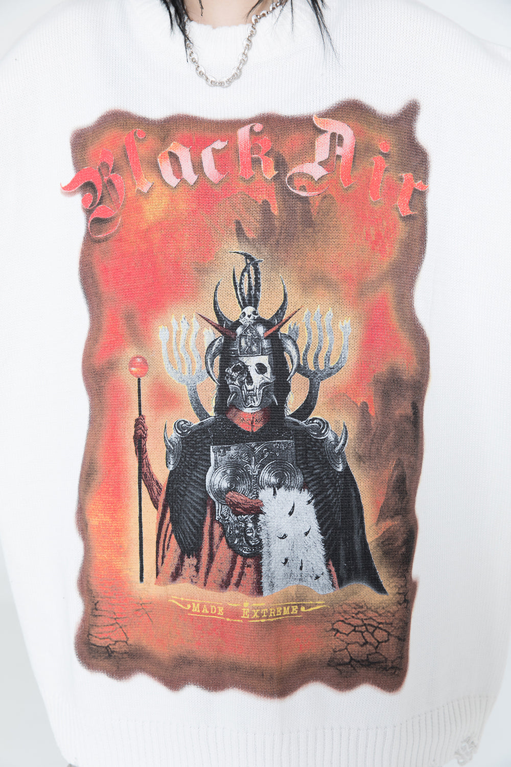 Extreme Dark Demon Knit Sweater