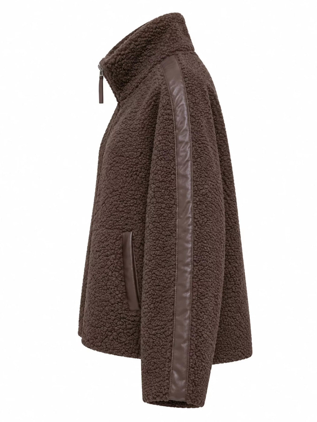 Sherpa Zip-Up Outerwear
