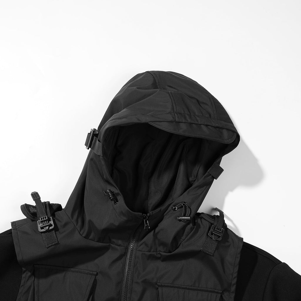 HiH34 Black Tech Guard Hoodie