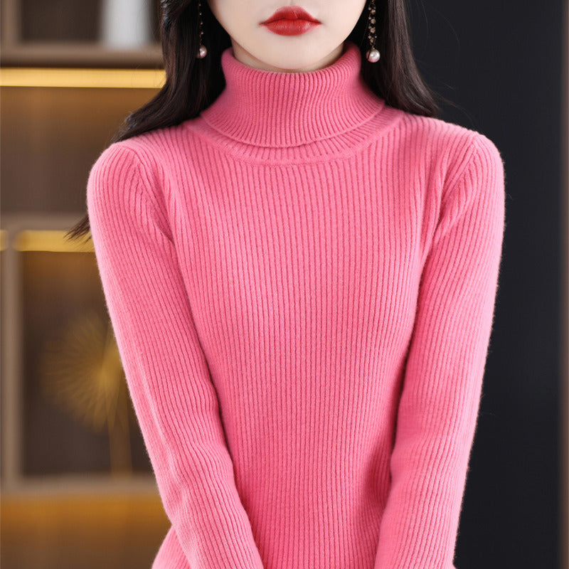 Women's Turtleneck Sweater For Fallwinter