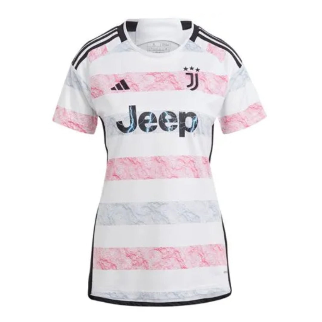 adidas Women's Juventus Turin 2023/24 Away Jersey - White