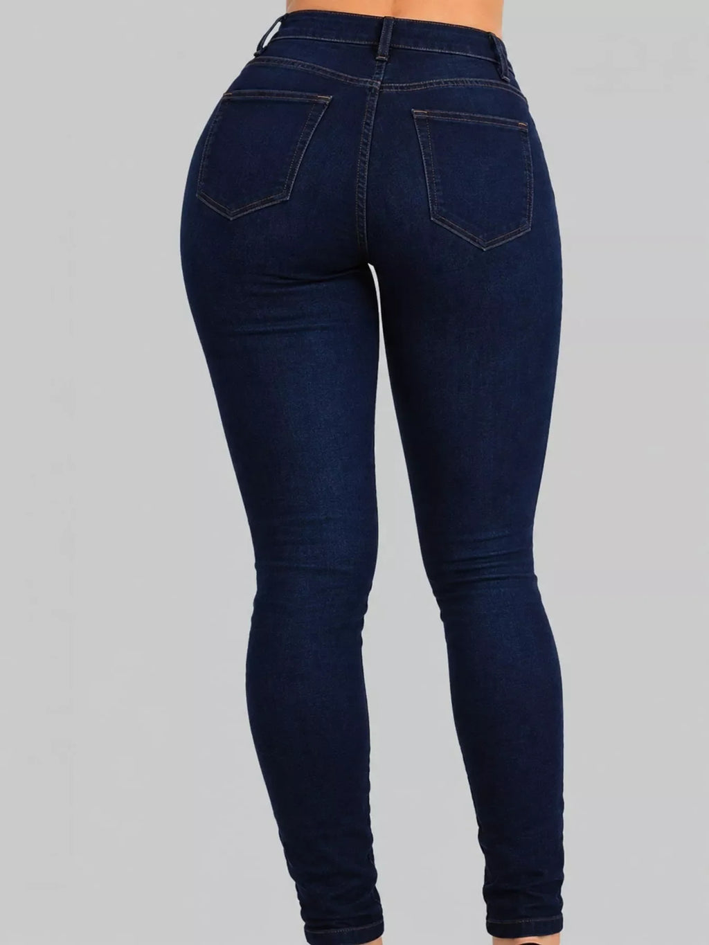 High-Waisted Sculpting Skinny Jeans