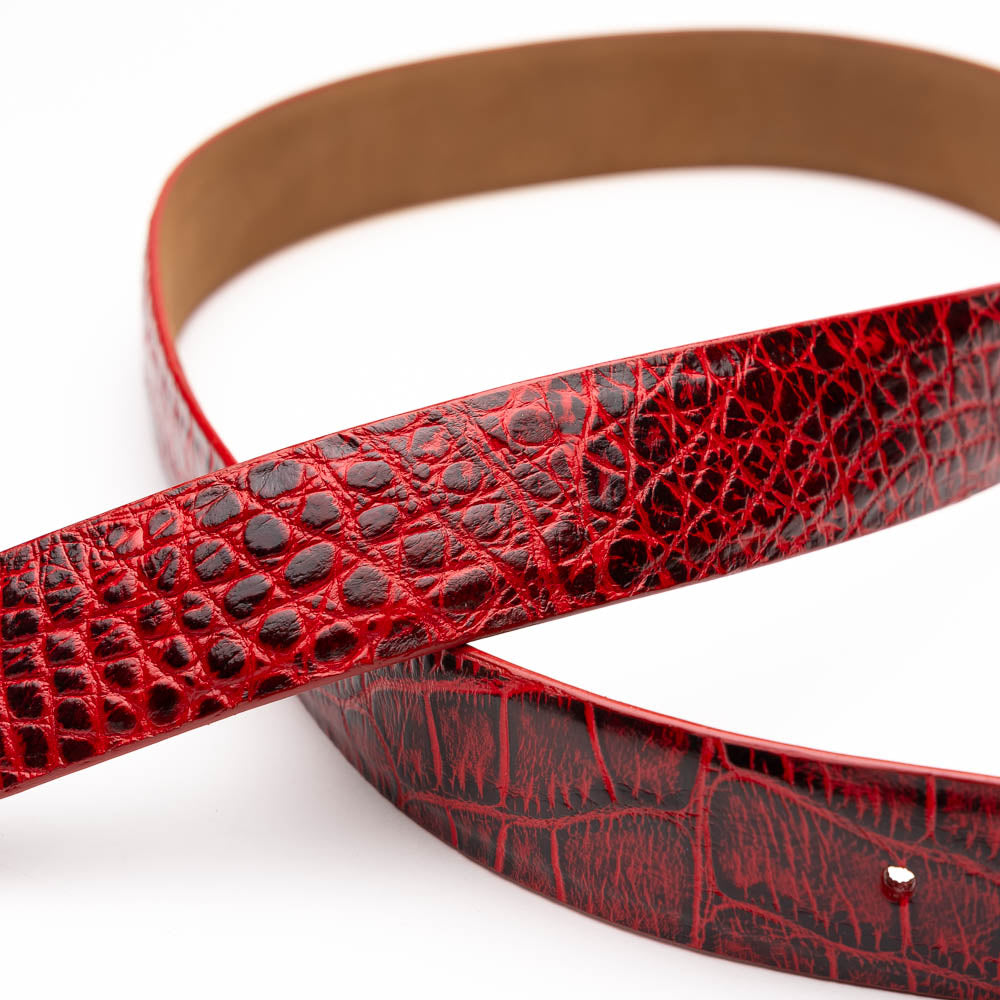 Emilio Belt Antique Red