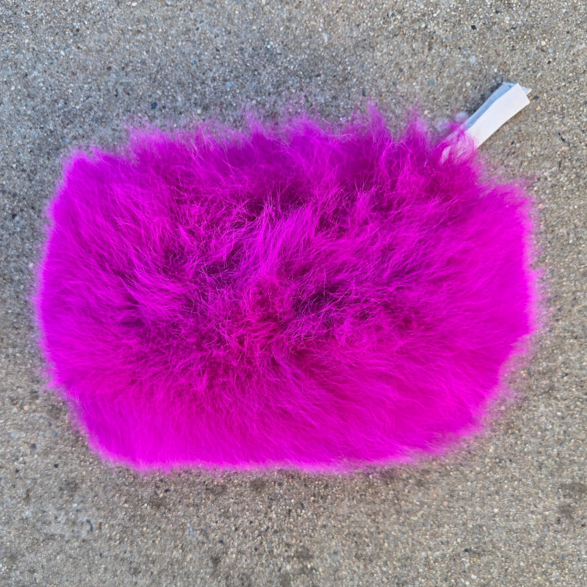 Alpaca Fur Clutch Purse