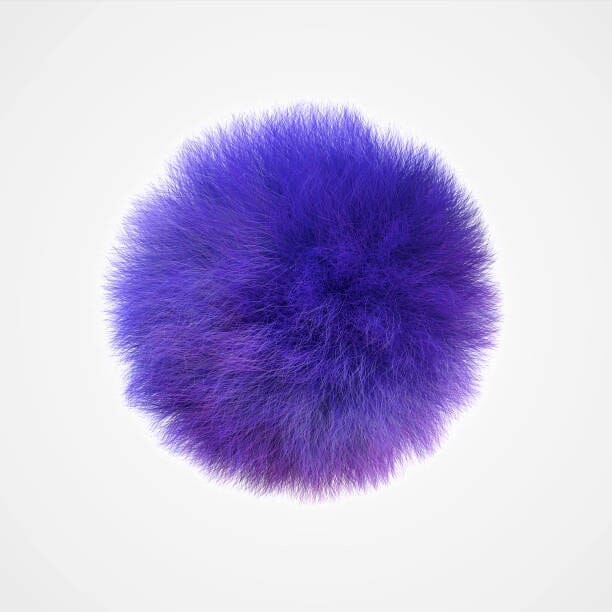 Alpaca Fuzzball Pom-Pom