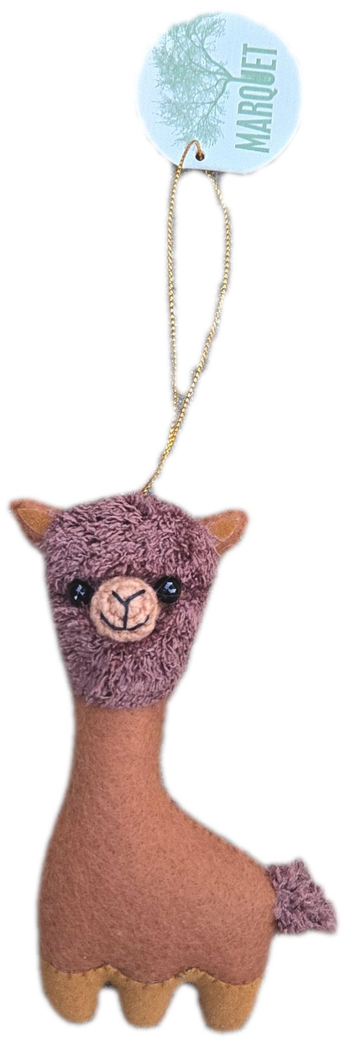 Alpaca Puff Plush Ornaments