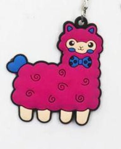 Alpaca Tag Keychain