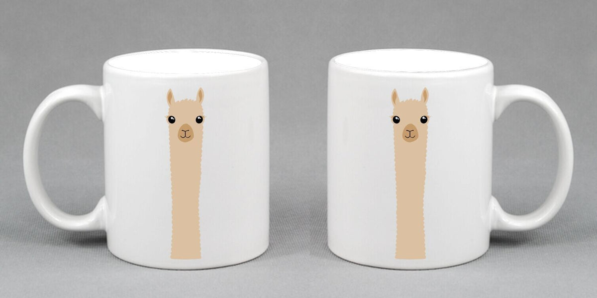 Alpaca Watching Coffee Mug