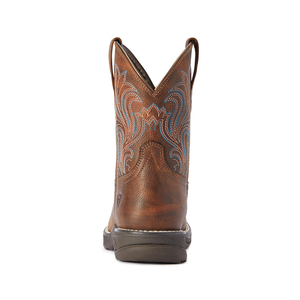 Ariat Women's Anthem Round Toe Shortie Boot, Copper Kettle