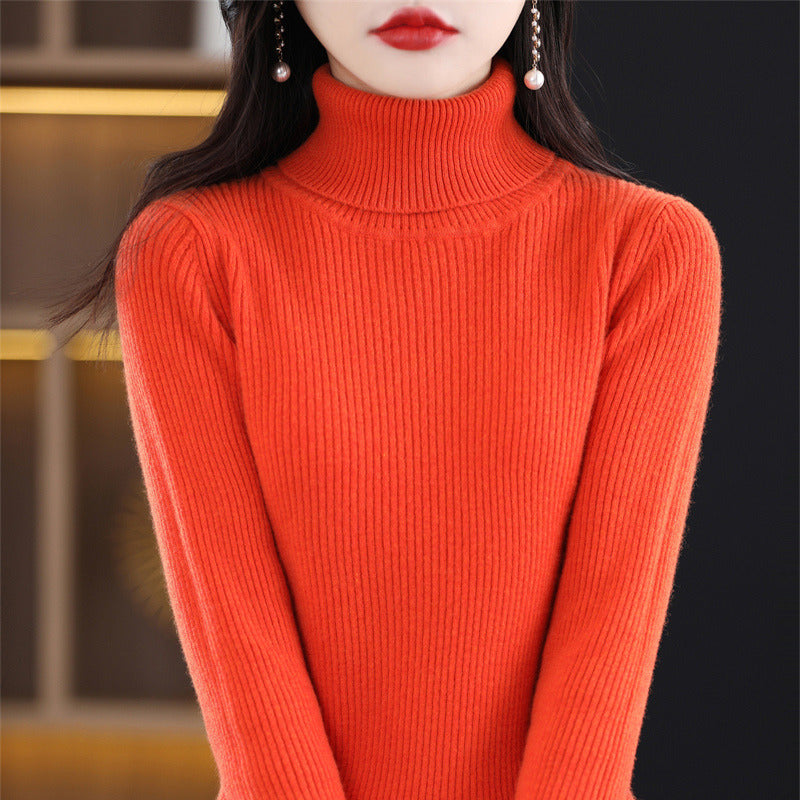 Women's Turtleneck Sweater For Fallwinter