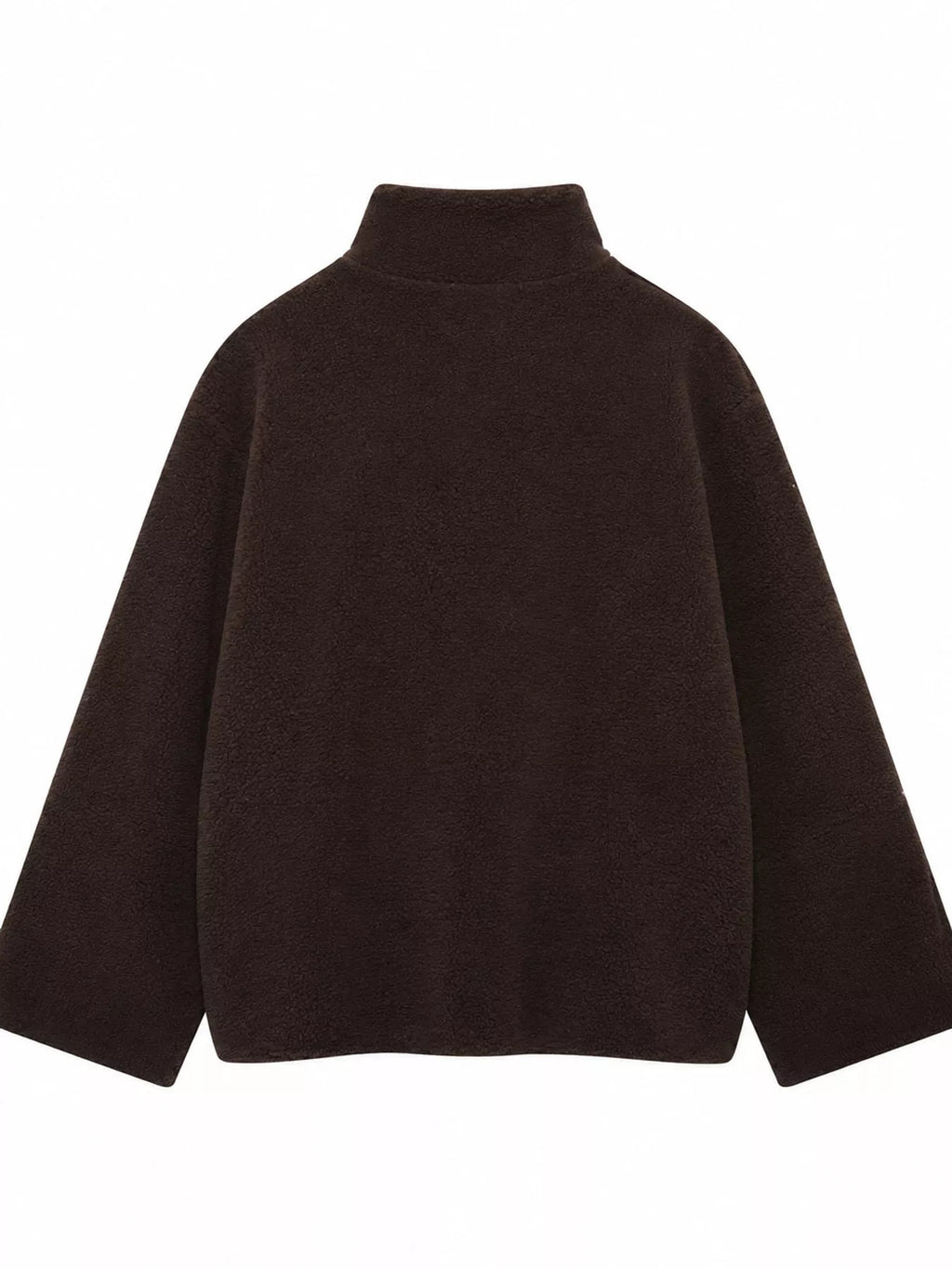 Sherpa Zip-Up Outerwear