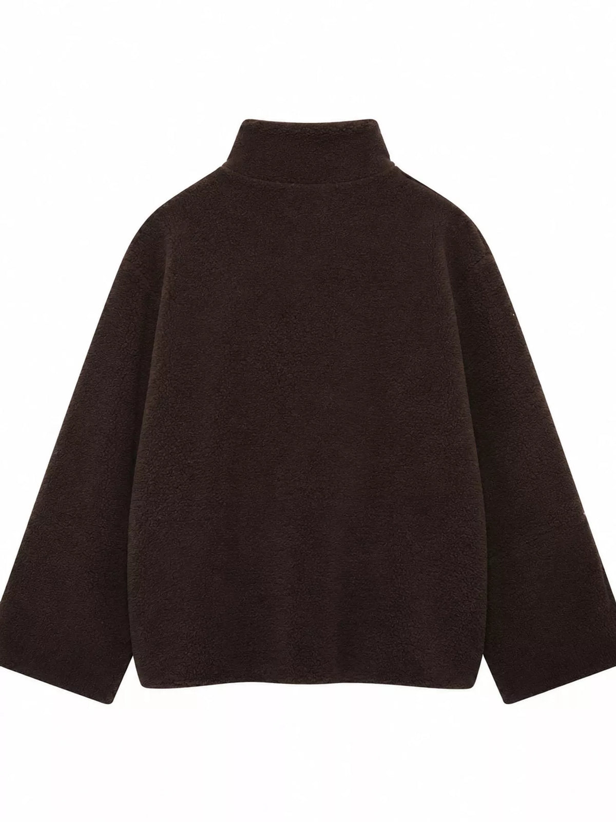 Sherpa Zip-Up Outerwear