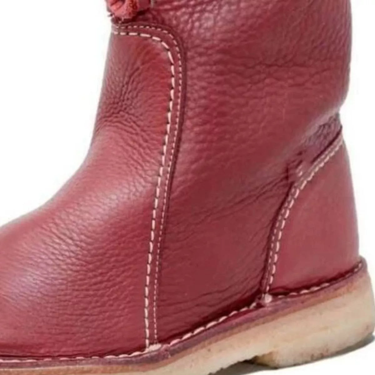 Round Toe Flats Boots