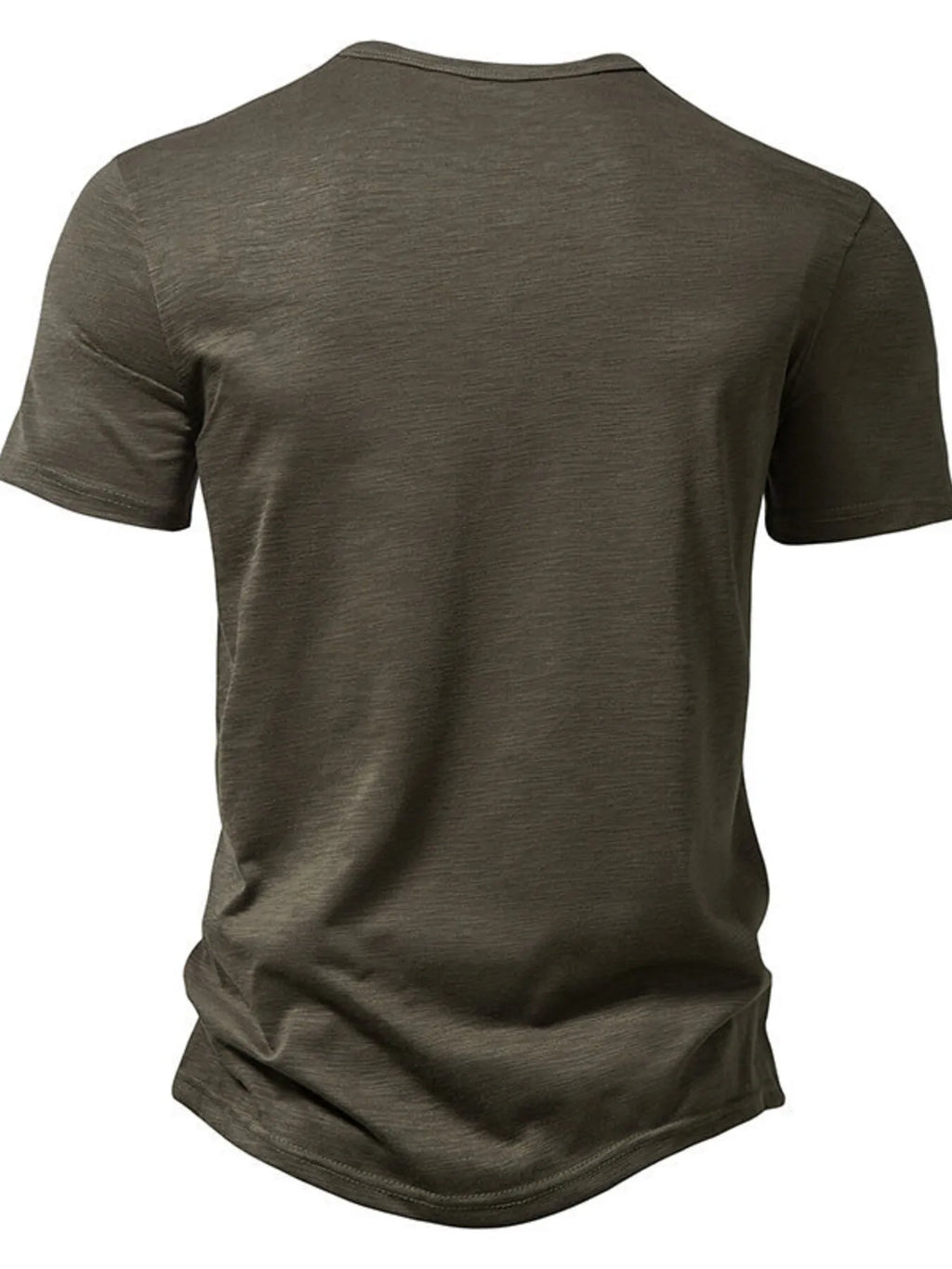 Men's Button Detail Short Sleeve Top