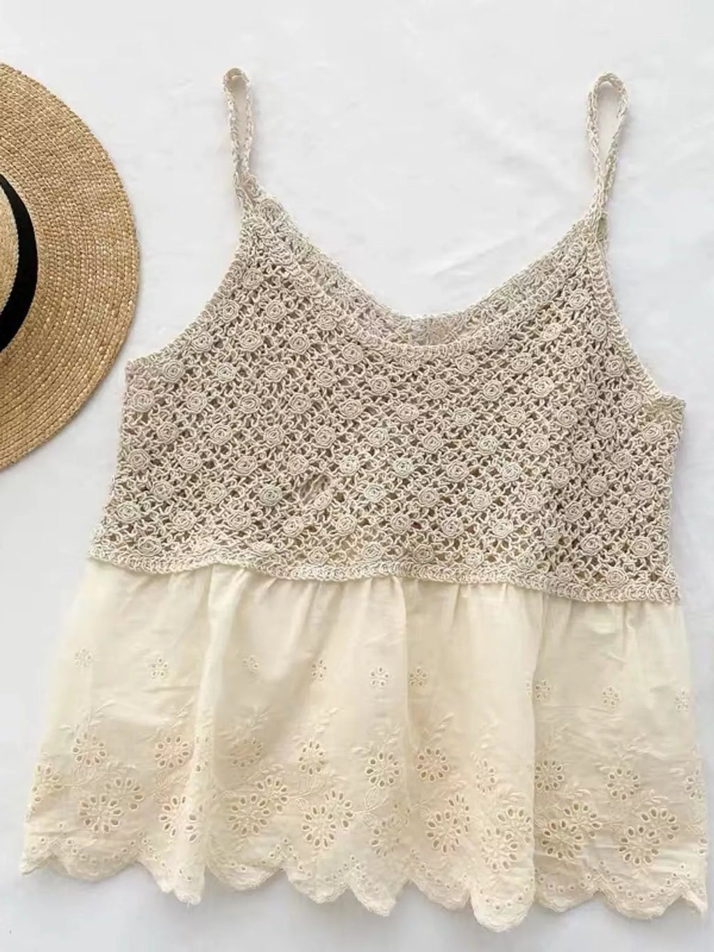 Crochet Lace Cami
