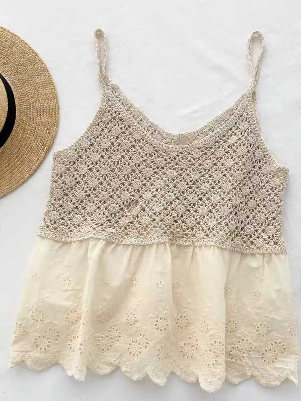 Crochet Lace Cami