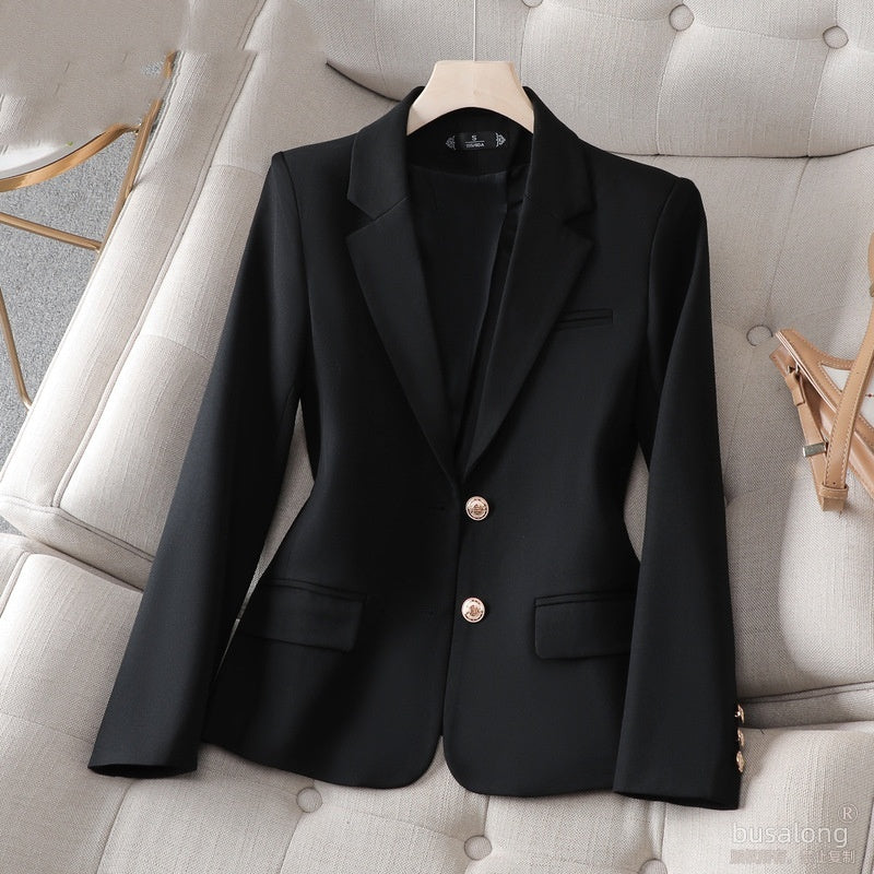 Professional Suit Formal Women's Coat Overalls