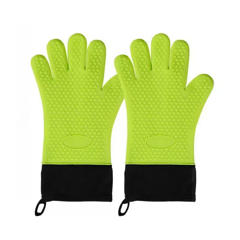 High-Temperature-Resistant, Non-Slip Thickened, Scald-Proof Kitchen Insulated Oven Mitts