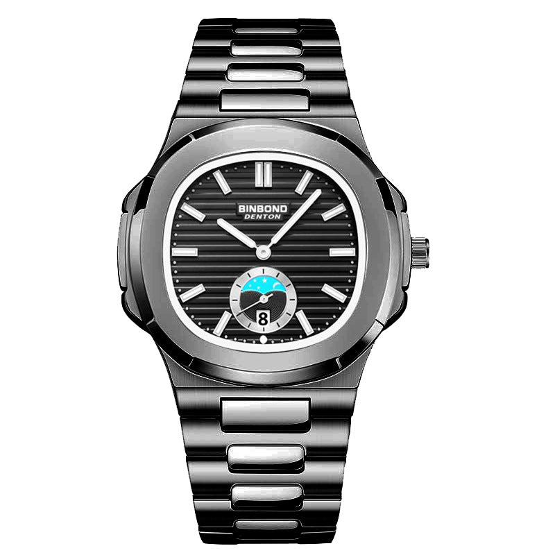 New Retro Steel Belt Quartz Watch Waterproof Leisure All-match
