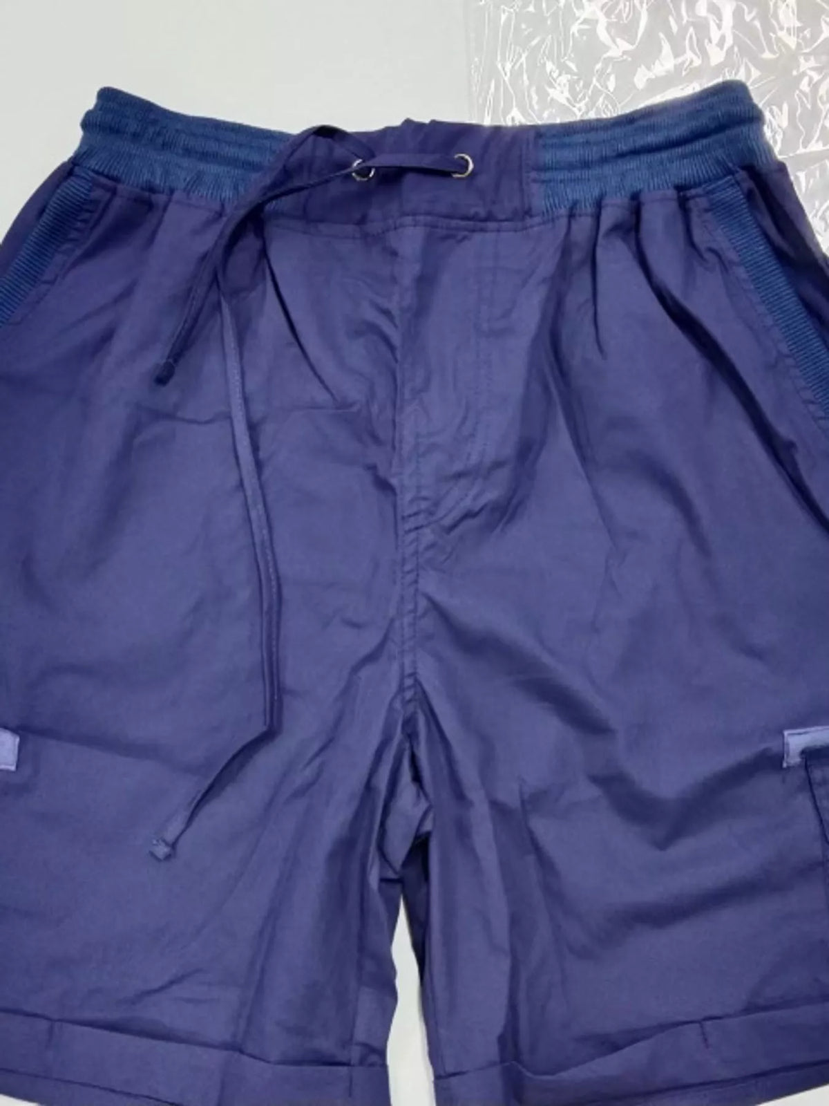 Full Size Drawstring Cargo Shorts Plus Size