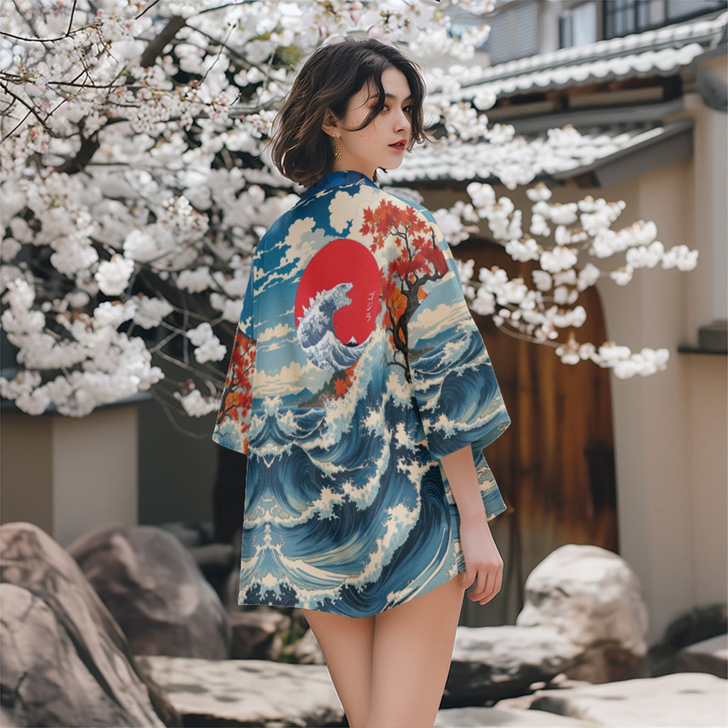 K22 Blue Oceans Kimono