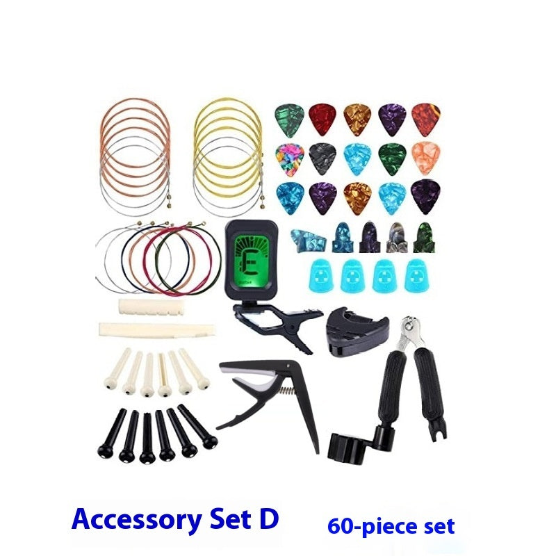 Guitar Accessories Suit Pick String Nail Pillow