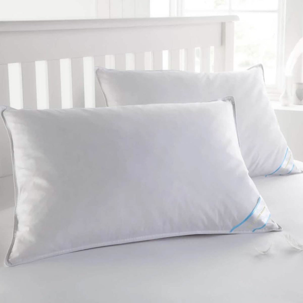 Beauty Sleep 100% Cotton-Covered Duck Feather Pillows