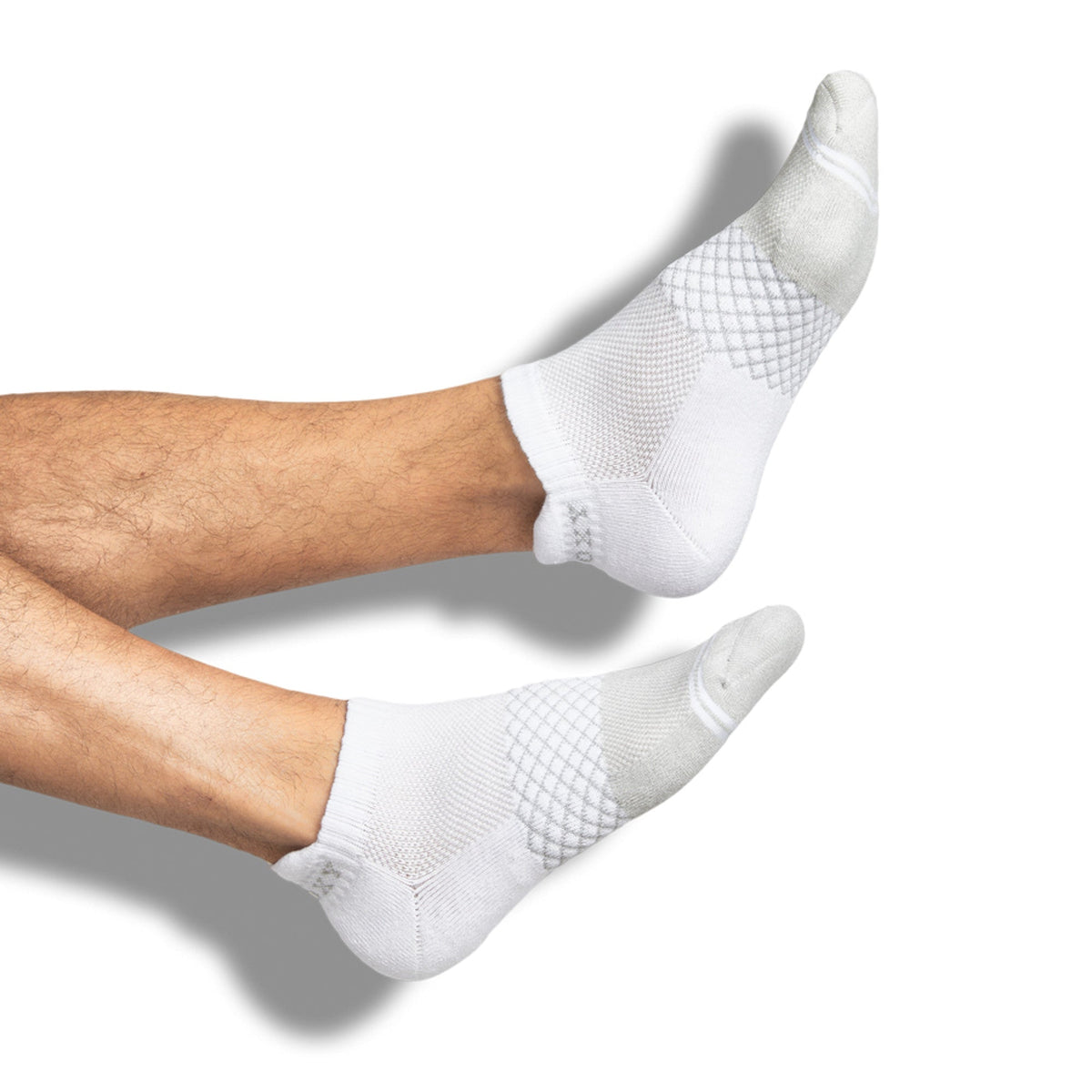 Black and White Ankle Socks 2-Pack