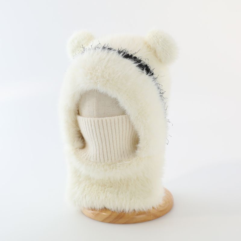 Warm, Windproof Knitted Wool Hat With Earflaps